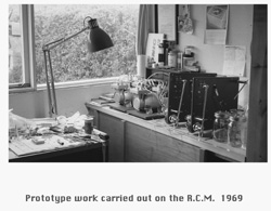 Prototype work carried out on the RCM 1969